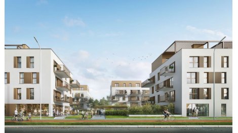 Investissement locatif  Vnissieux : programme immobilier neuf pour investir Côté Jardin  Saint-Priest