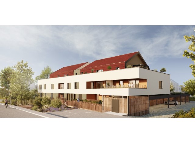 Investissement locatif  Bischheim : programme immobilier neuf pour investir Floréale  La Wantzenau