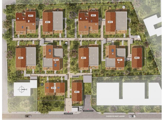 Programme immobilier neuf COEUR LARDENNE - PRIX MAÎTRISÉS à Toulouse