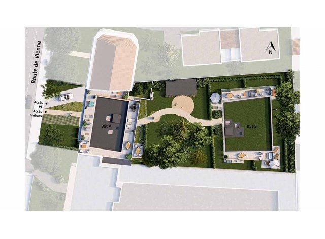 Programme immobilier neuf SERENITY � V&eacute;nissieux