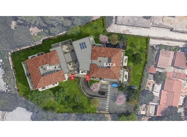 Programme immobilier neuf Jardin Bonfante � Toulon