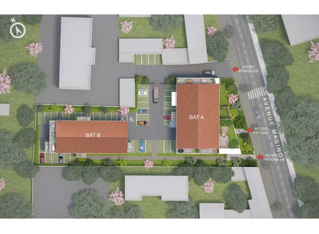 Programme immobilier neuf Tilia � Bourg-en-Bresse