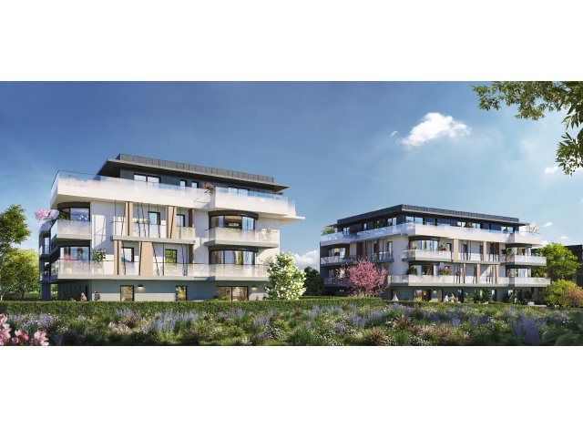 Investissement locatif  Besanon : programme immobilier neuf pour investir Prestige  Divonne-les-Bains