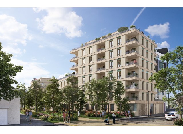 Investissement locatif  Saint-Ouen-sur-Seine : programme immobilier neuf pour investir Passerelle du Chemin Vert  Aubervilliers