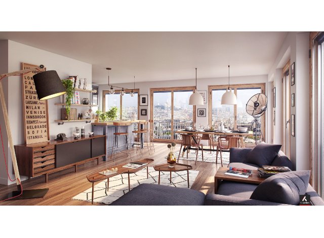 Programme immobilier neuf Paris 18 � Paris 18&egrave;me