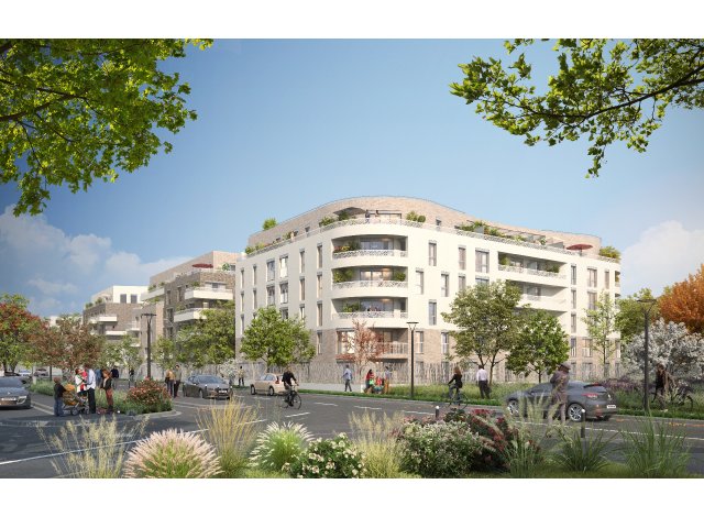 Investissement locatif  Senlis : programme immobilier neuf pour investir Le Clos Chagall  Aulnay-sous-Bois