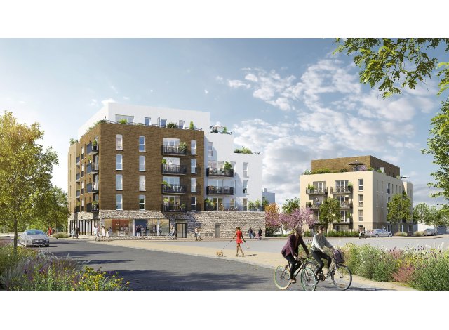 Investissement locatif en Ile-de-France : programme immobilier neuf pour investir Les Terrasses Marceau TR2 b  Drancy