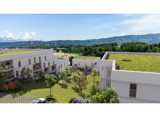 Investissement locatif  Annecy : programme immobilier neuf pour investir Caelo  Chavanod