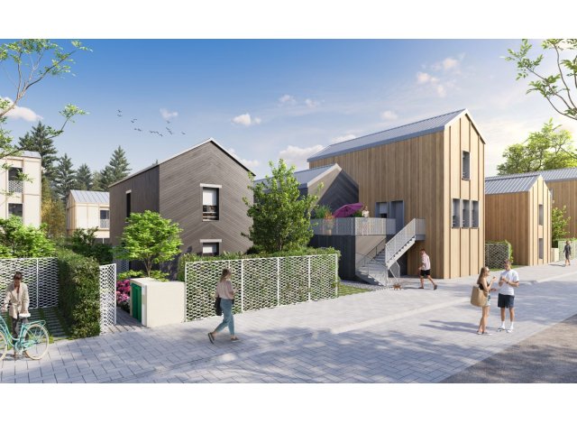 Investissement locatif  Fontaine-ls-Dijon : programme immobilier neuf pour investir Belles Houses by Voisin  Dijon