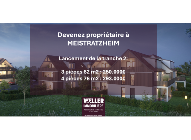 Appartement neuf La Demeure des Comtes  Meistratzheim